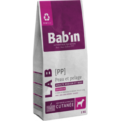 saco de 12 kg de pienso para perros adultos medium y maxi con problemas dermatológicos